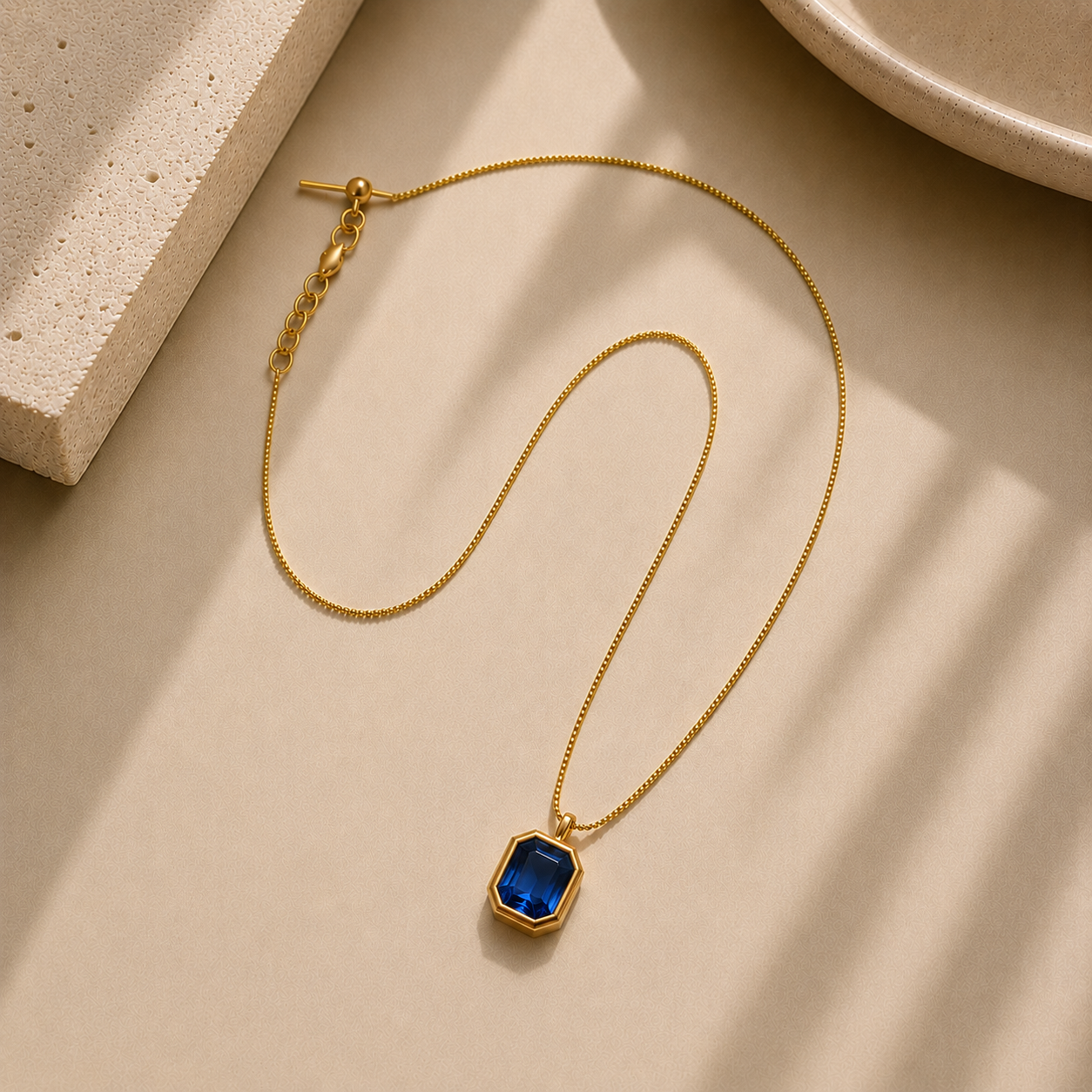 September Birthday Signature Necklace