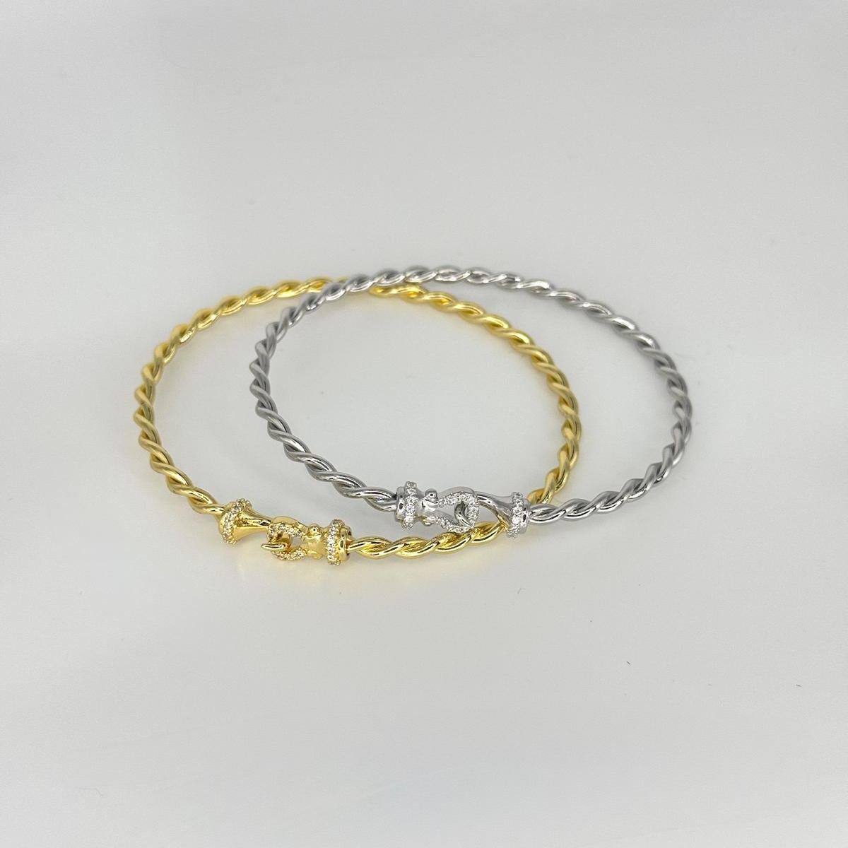 Twisted Clasp Bracelet