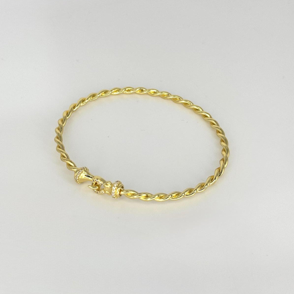 Twisted Clasp Bracelet