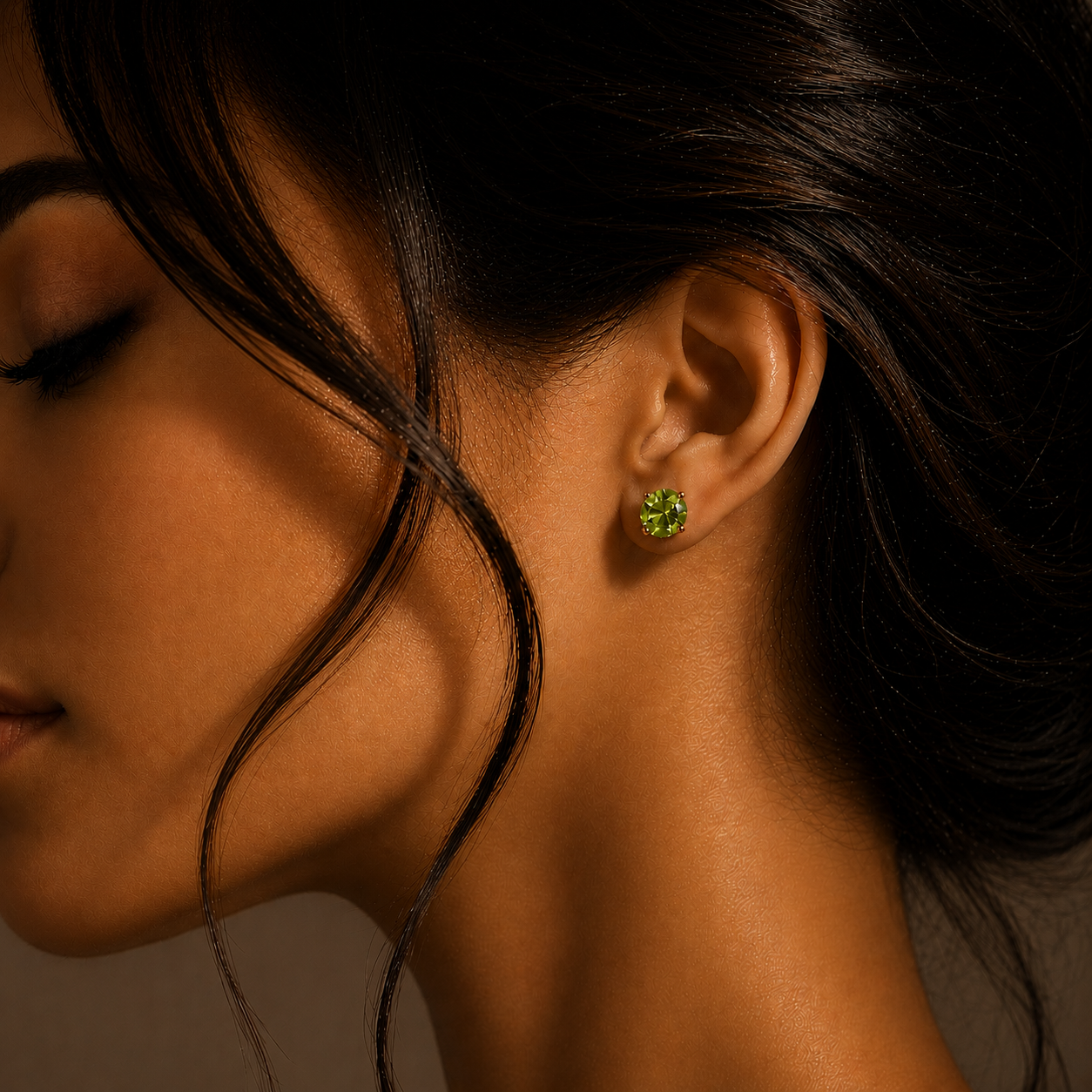 August Birthday Signature Studs