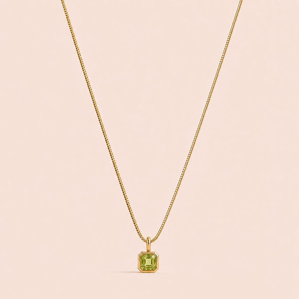 August Birthday Signature Necklace