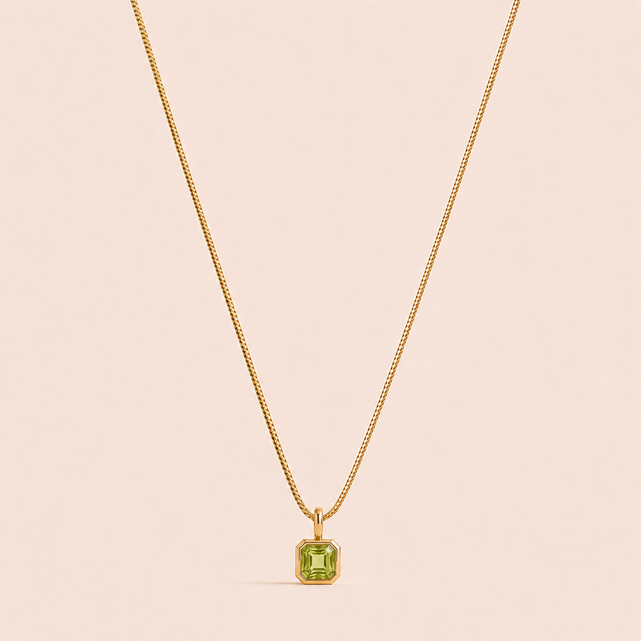 August Birthday Signature Necklace
