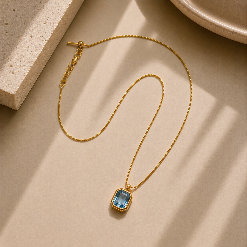 December Birthday Signature Necklace