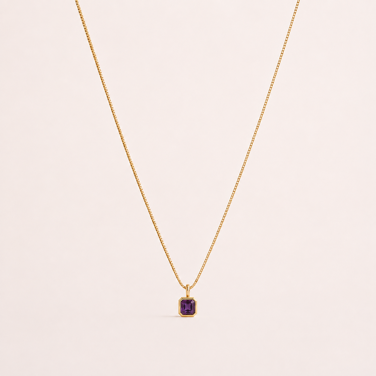 February Birthday Signature Necklace