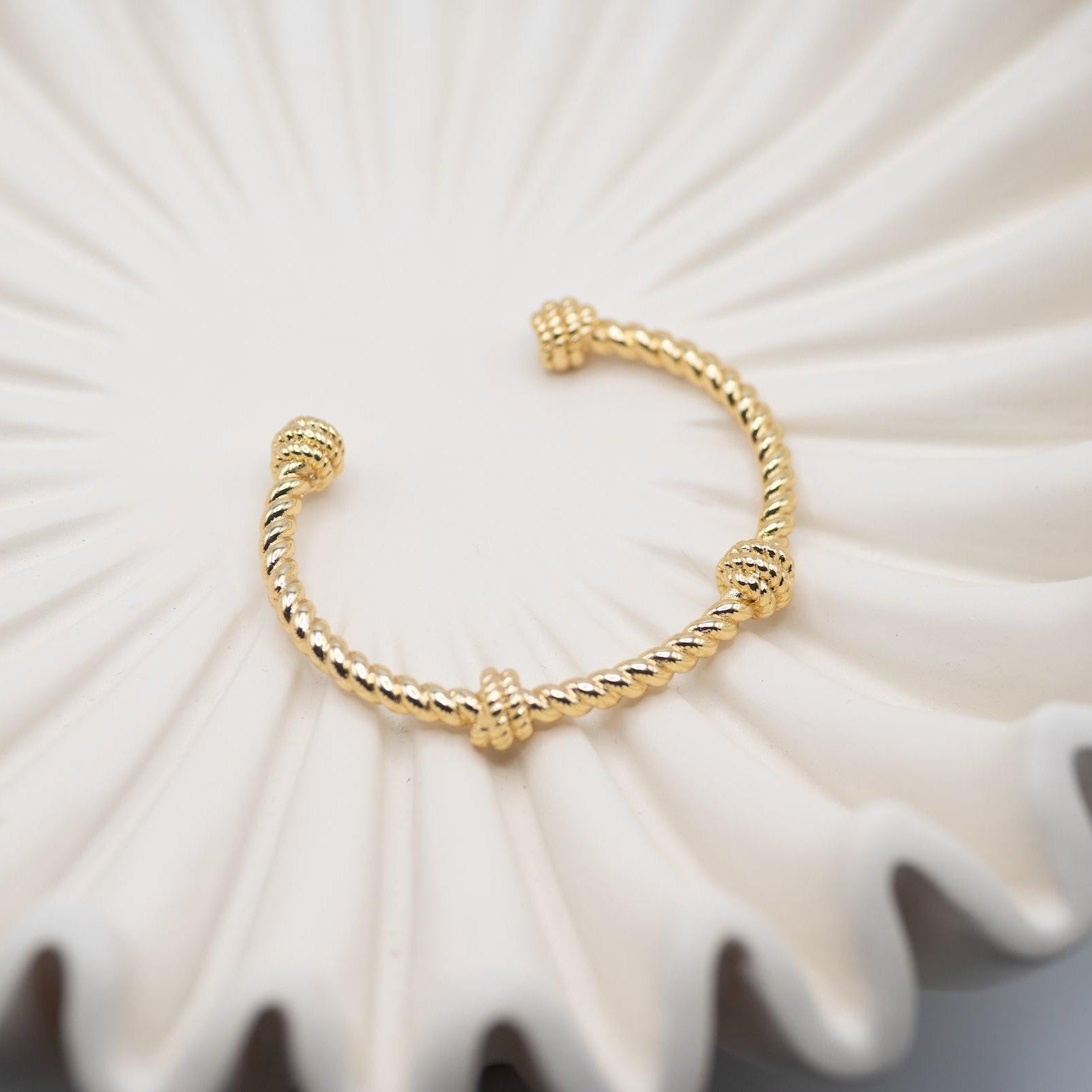 Twist of Elegance Cuff