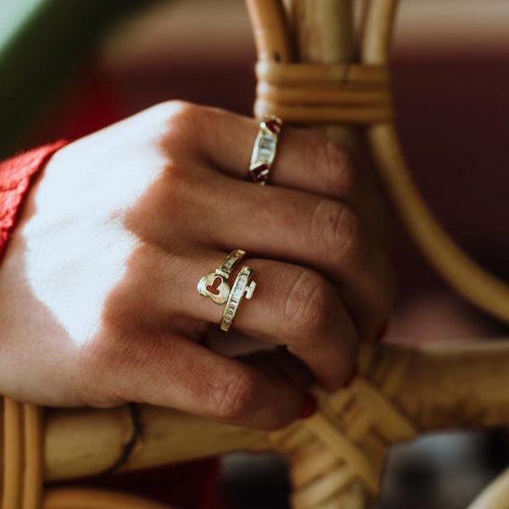 Key to My Heart Ring