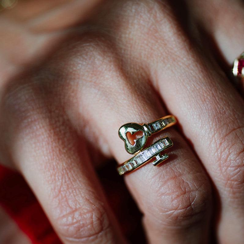 Key to My Heart Ring