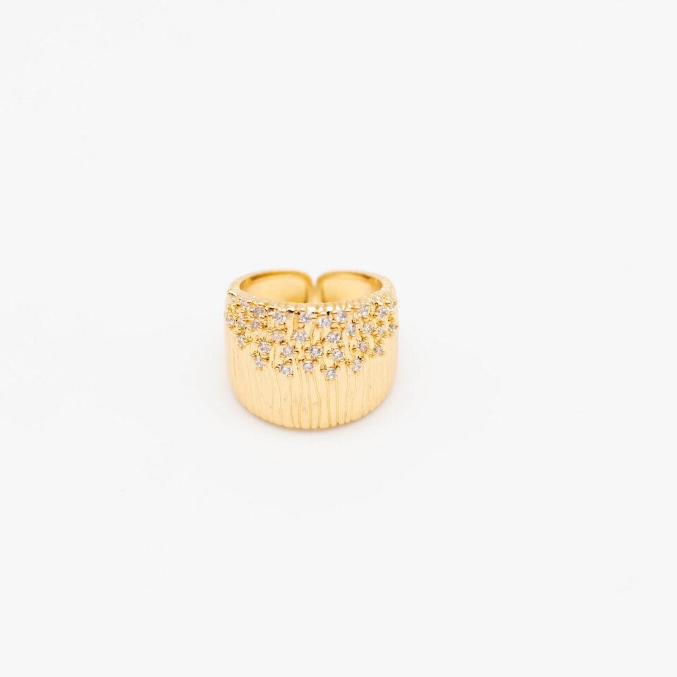 Golden Drip Ring