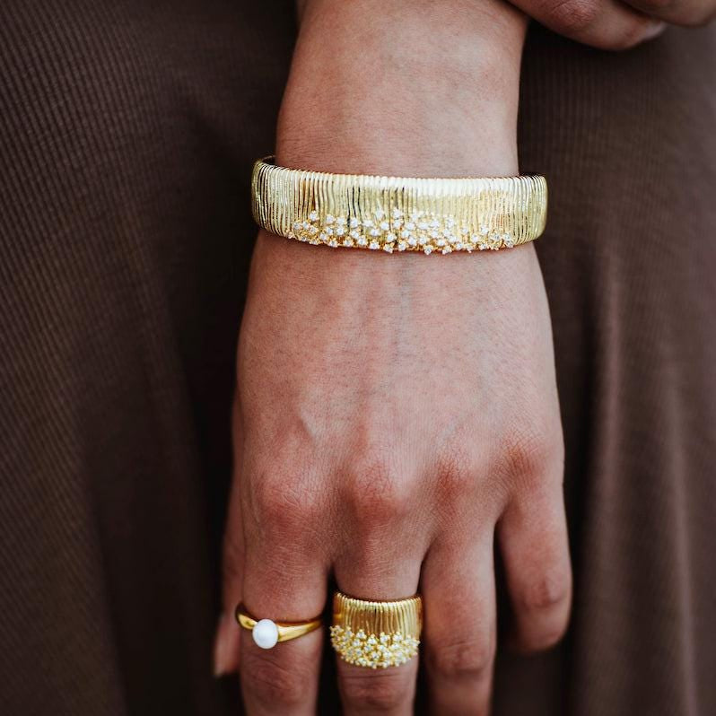 The Belgravia Pavé Cuff