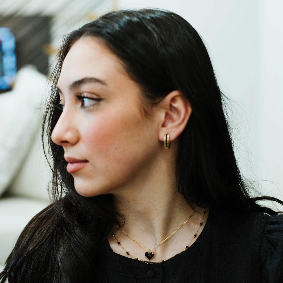 The Valentina Noir Necklace