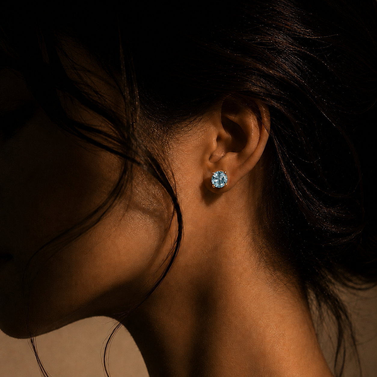 April Birthday Signature Studs