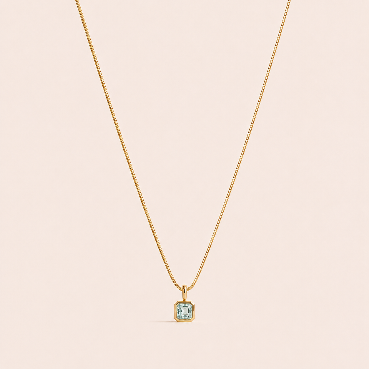 March Birthday Signature Necklace
