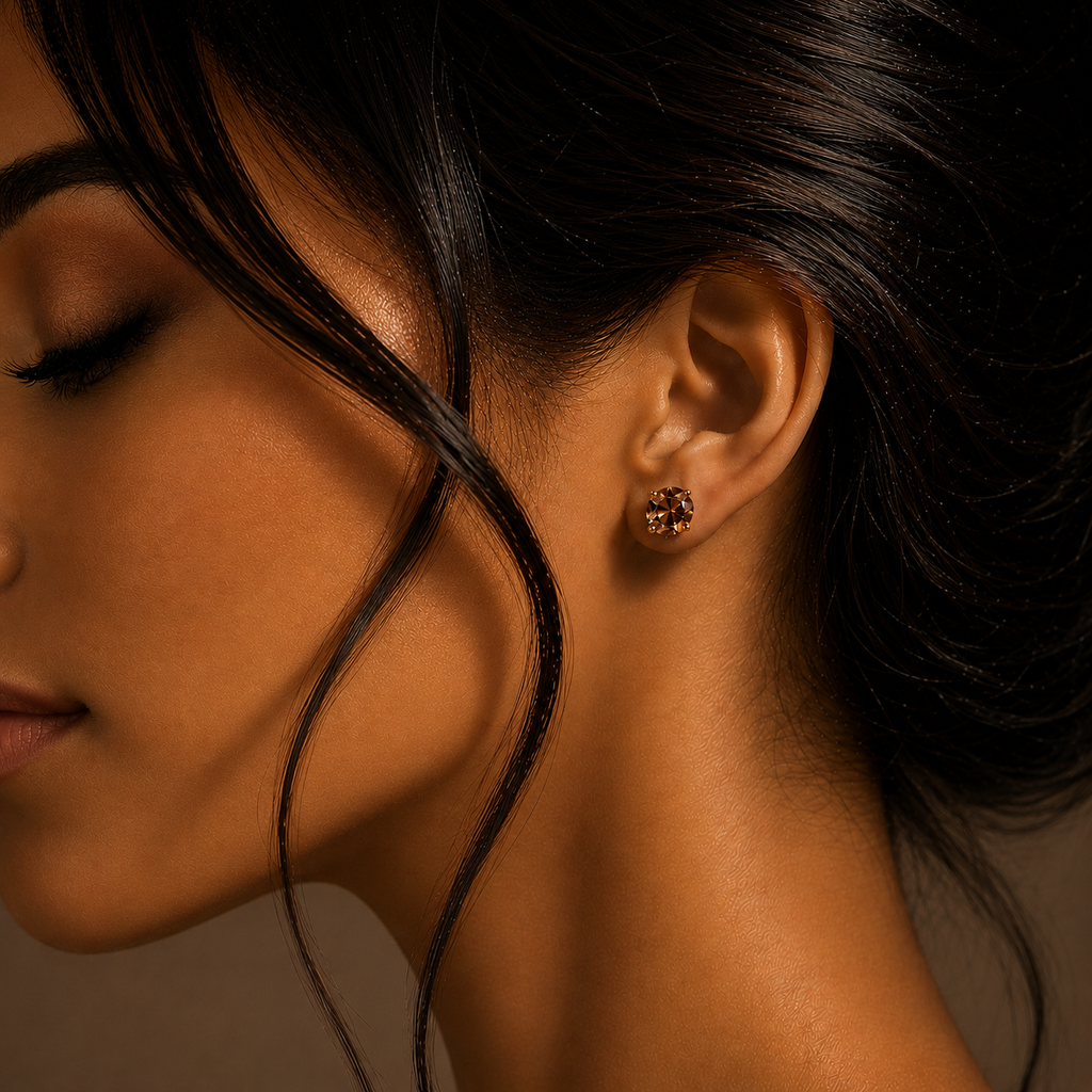 November Birthday Signature Studs