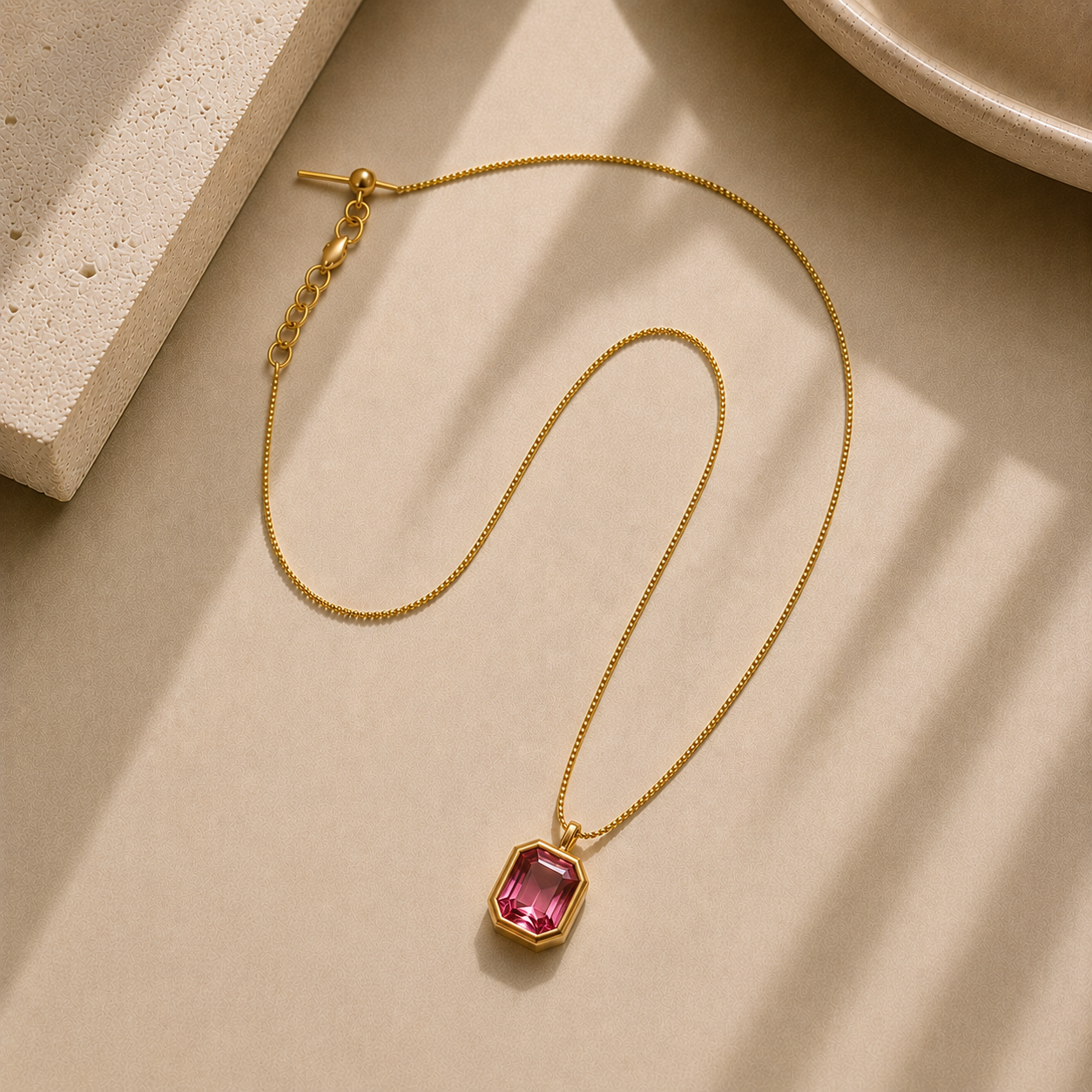 October Birthday Signature Necklace