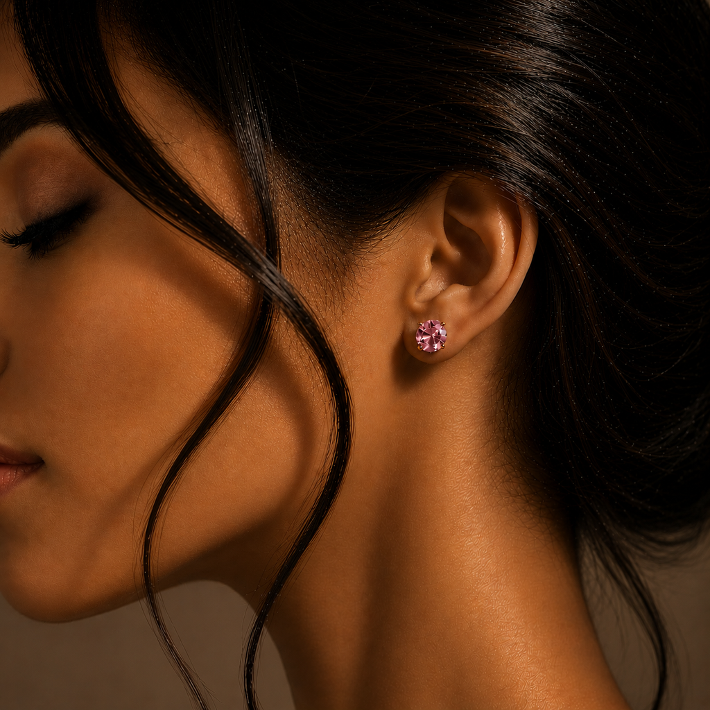 October Birthday Signature Studs