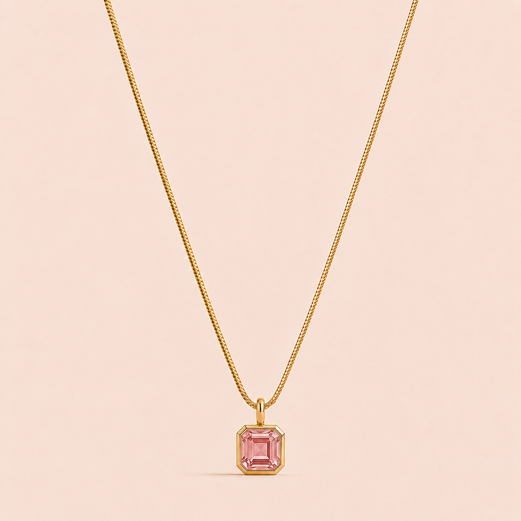 October Birthday Signature Necklace