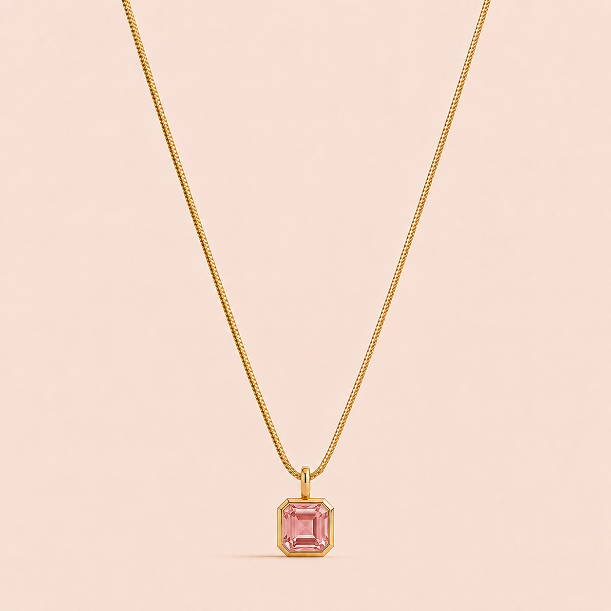 October Birthday Signature Necklace