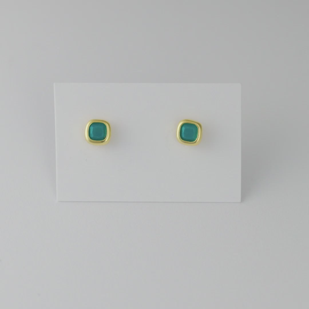 Turquoise Tranquility Studs