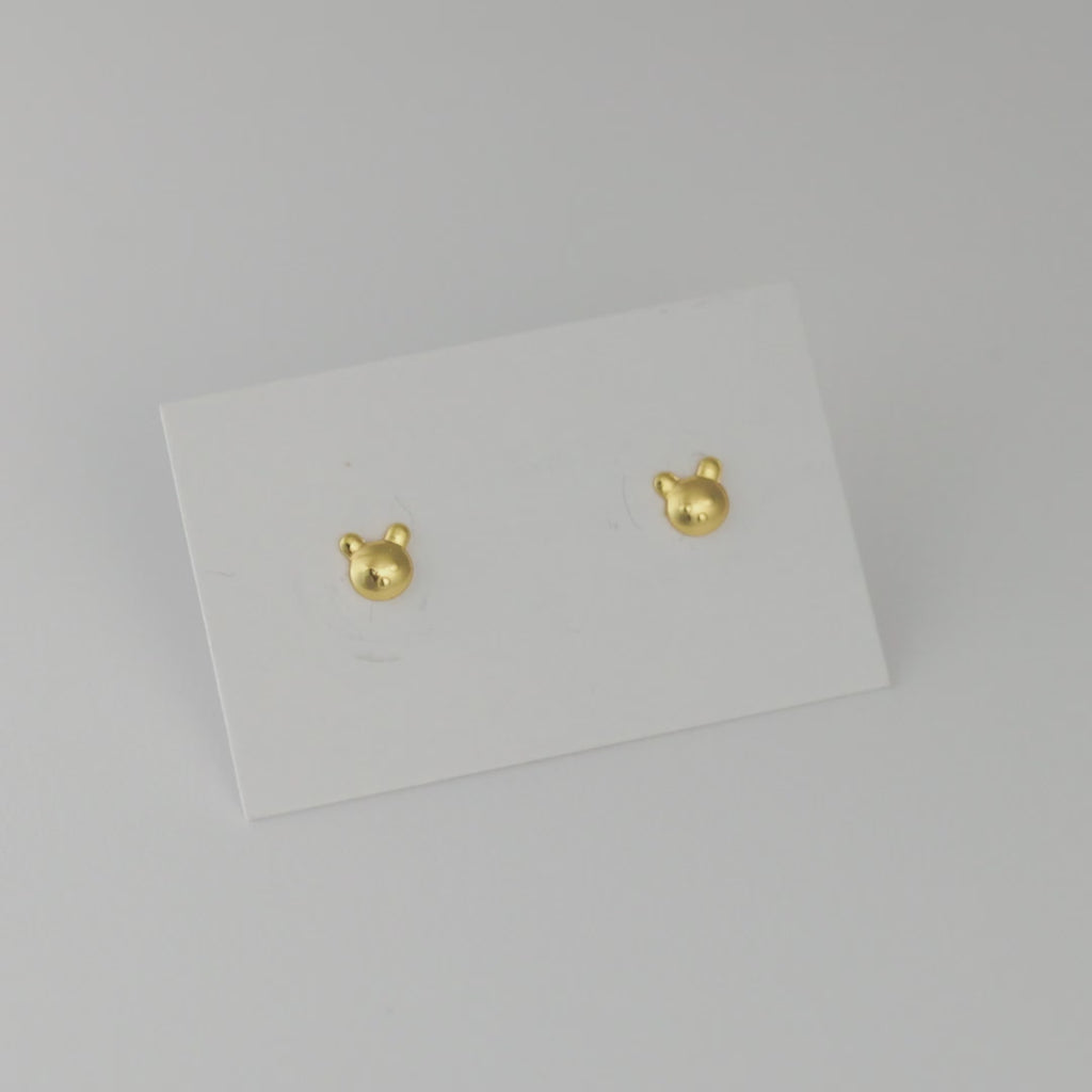 Mini Teddy Bear Studs