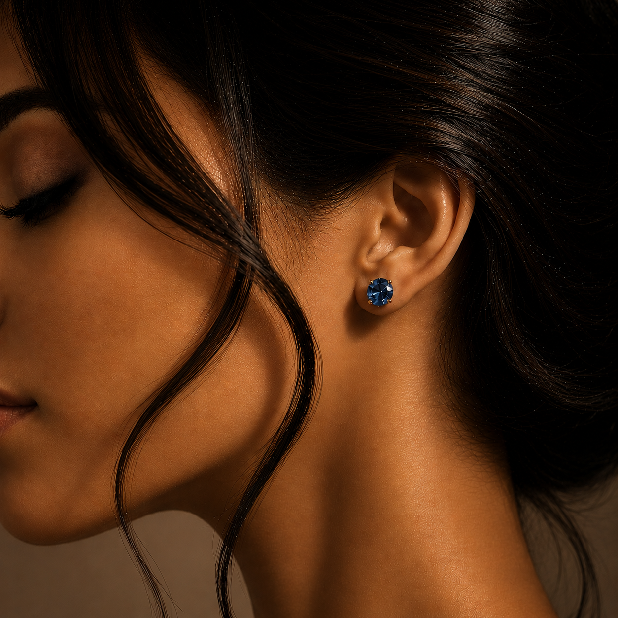 September Birthday Signature Studs